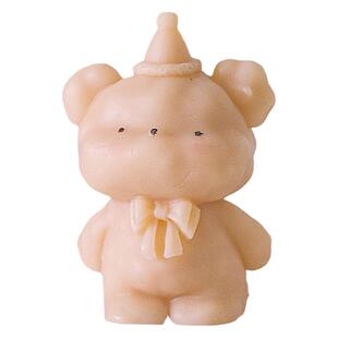 可爱治愈系多款装饰小熊模具 diy香薰蜡烛制作捏捏模具 甜品装饰