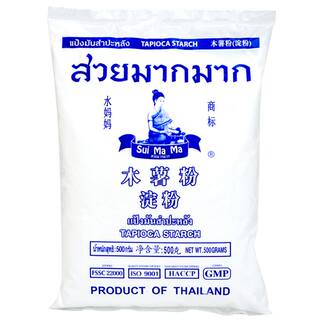 水妈妈泰国进口木薯粉淀粉芋圆甜品料理烘焙珍珠奶茶西点生粉500g