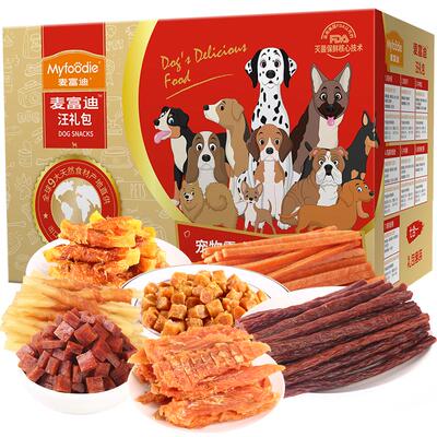 麦富迪真鲜狗零食礼盒840g