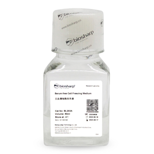 BIOSHARP LIFE SCIENCES 白鲨 BL203A BL203B 无血清细胞冻存液 50ml/瓶 100ml/瓶
