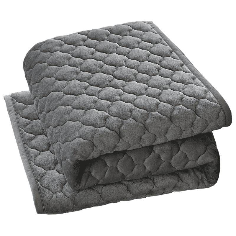 抗菌牛奶绒床垫家用卧室1米5榻榻米垫子床铺垫褥子铺床毛毯子单人