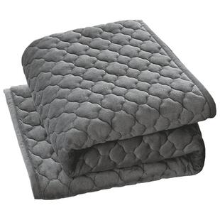 抗菌牛奶绒床垫家用卧室1米5榻榻米垫子床铺垫褥子铺床毛毯子单人