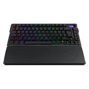 ROG夜魔Extreme三模无线机械键盘8k回报率碳纤维定位板客制化华硕