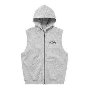thisisneverthat® Sleeveless Zip Up Hoodie 25春夏新款连帽背心