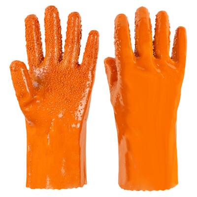 防滑防水加厚橡胶耐磨浸塑手套男