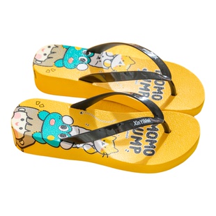 2026新款厚底人字拖女外穿夏夹脚凉拖鞋防滑洗澡夹板时尚沙滩增高