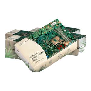 EMXEE嫚熙MX-6027 婴儿润肤云柔巾乳霜纸 3层*108抽*6包