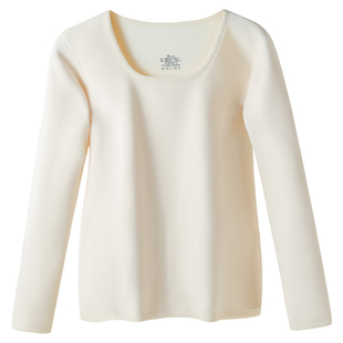 东北防寒保暖内衣女款加绒加厚冬季贴身发热内搭上衣秋衣秋裤套装