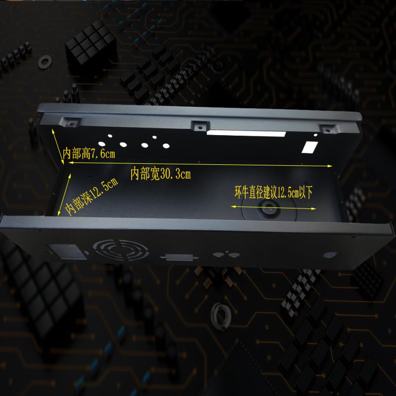 2.1功放机箱3声道机壳  高档合并功放箱 铁皮 前级机箱 DIY空箱