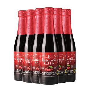 林德曼兰比克啤酒樱桃口味250ml*6瓶比利时进口兰比克精酿果啤