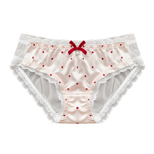 暮夏百利~女生纯欲蕾丝透气性感内裤女2026新款高颜值女士三角裤