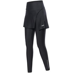 艾速欧骑行裤女士带屁垫自行车长裤春夏硅胶垫山地公路车单车裤子