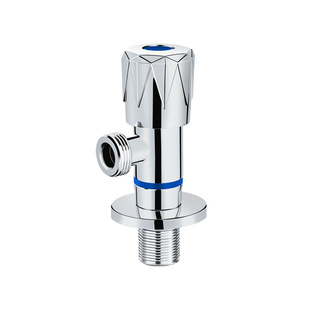 三角阀精铜冷热水4分阀门开关家用304不锈钢三通一进二出止分水阀