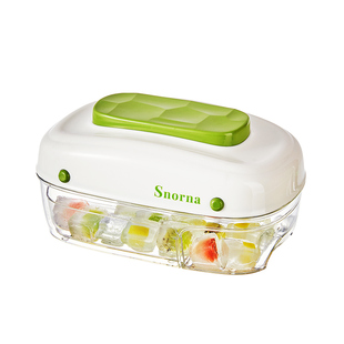 炊大皇冰格冰块模具按压制冰块盒制冰盒冻冰块储存盒家用食品级