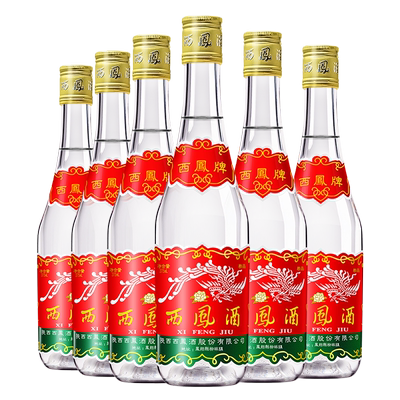西凤375ml*6瓶传世凤香45度