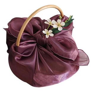 草坪结婚婚礼伴娘伴手礼纯手工小清风礼物篮美业服装商务答谢礼