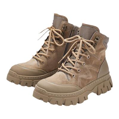 加绒保暖雪地靴登山靴棉靴绒里