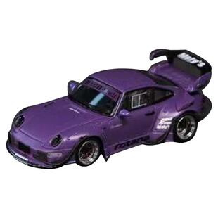 限量保时捷911 RWB 993 Rotana SW 1:64中井改装仿真合金汽车模型