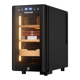 维佳德新款智能恒温恒湿风冷雪松木轻奢静音专业一体保湿柜雪茄柜