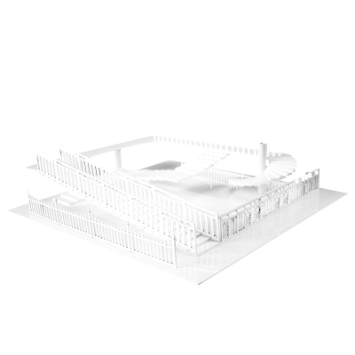 diy配景仿真护栏楼梯建筑沙盘