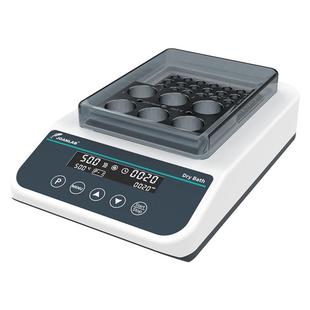 JOANLAB 恒温金属浴双模块干式恒温器加热器实验室干浴器DB100-2P