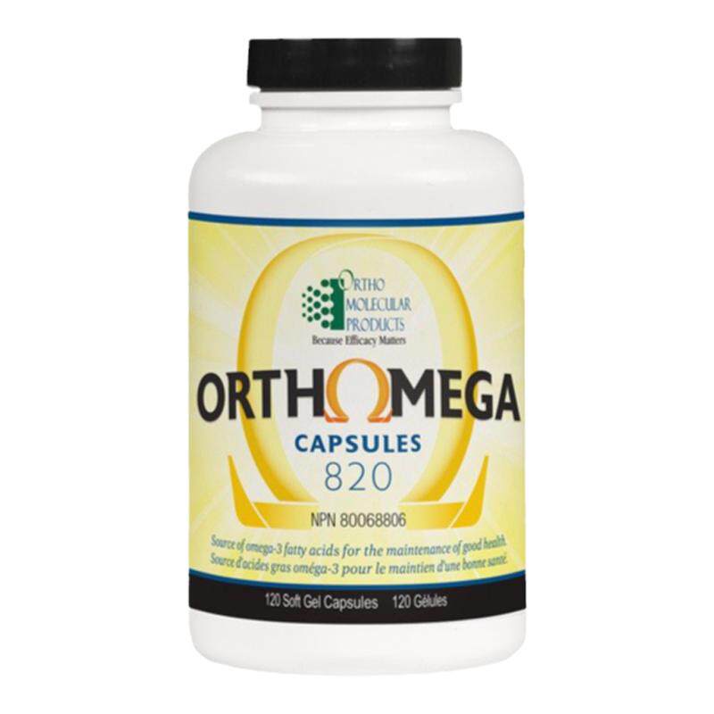 加拿大 Ortho Molecular OrthOmega深海鱼油 心血管保护 120粒