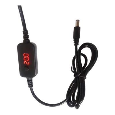 TYPEC线上可调5V9V12V15V20VPD快充诱骗输出电压显示车载圆电源线