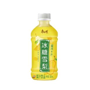 康师傅冰红茶330ml*12瓶小瓶装冰糖雪梨茉莉蜜茶柚茶热带冰红茶