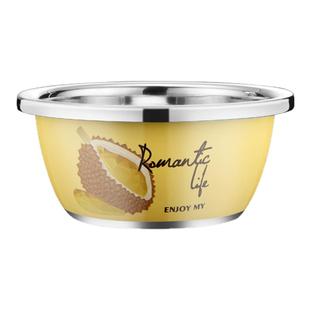 不锈钢盆子家用厨房大汤盆饭盆和面盆洗菜盆水果盆铁盆调料盆套装