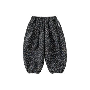 女童裤子女宝宝灯笼裤春季儿童春装小女孩长裤洋气时髦春秋童装潮