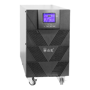 山克UPS220V不间断电源1KVA/800W工频机内置电池工业设备电机专用