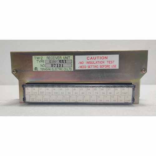 Terasaki Electric TM2 Receiver Unit Type EIN651