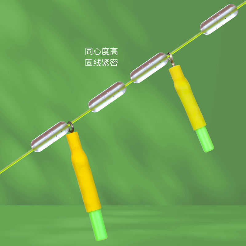 富源百川新款双钩巨物线组大物专用鱼线成品鲢鳙主线青鱼4米5套装