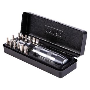 得力冲击螺丝刀工业级撞批十字一字敲击自动旋转螺丝批大号起子