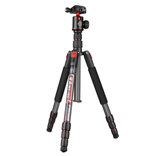 轻装时代零负碳纤维三脚架微单反相机手机超轻便携三角架专业拍摄影摄像户外旅行反折收纳独脚支架云台套装
