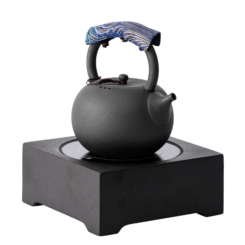石魂电陶炉煮茶器套装复古提梁