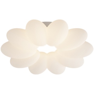 卧室灯温馨浪漫少女房间灯现代简约创意个性花朵儿童房间吸顶灯具