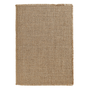 拙木麻布毛边本手帐空白内页手账本礼物牛皮纸简约日程计划笔记本