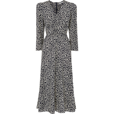 lkbennett气质真丝连衣裙