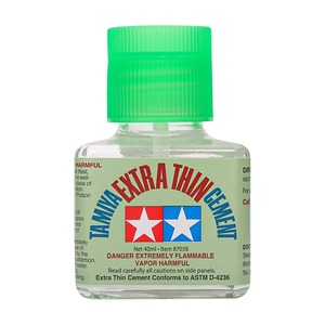 田宫胶水 高达模型拼装流缝无缝胶水 绿盖白盖粘合剂 水贴软化剂