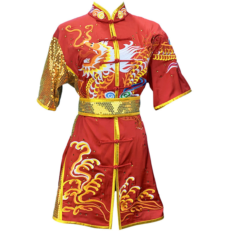 汉粹量身定做武术竞赛比赛体考服