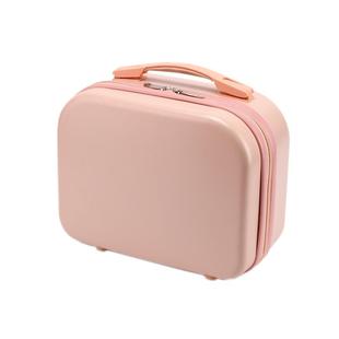 手提行李箱14寸女伴手礼盒子迷你旅行化妆包12寸收纳子母小皮箱子