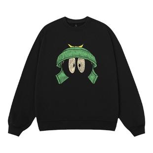 RRR123 X CPFM卫衣男2025秋季新款复古美式休闲宽松圆领长袖上衣