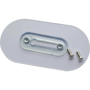 2只双孔螺母贴免打孔无痕免钉浴室置物架墙钉固定器粘钩拧螺丝贴