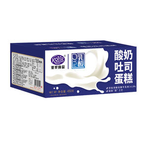 港荣蒸蛋糕夹心酸奶吐司营养早餐小面包整箱零食儿童健康休闲食品
