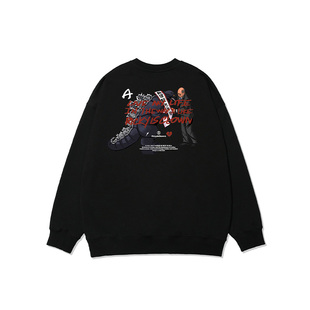 RickyisClownRIC新宿观光特使卫衣打底衫宽松美式圆领长袖上衣潮