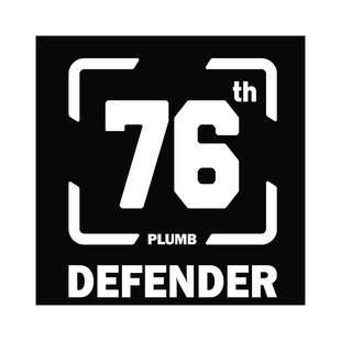 PLUMB路虎卫士原创个性潮品76周年黑文字拉花汽车车身装饰3M贴纸