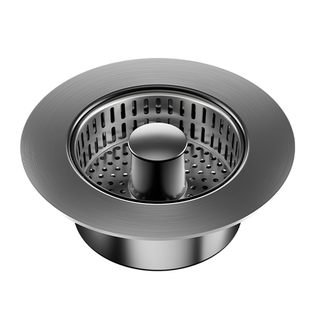 不锈钢厨房水槽过滤网洗菜盆洗碗池漏水塞通用款水槽弹跳芯下水器