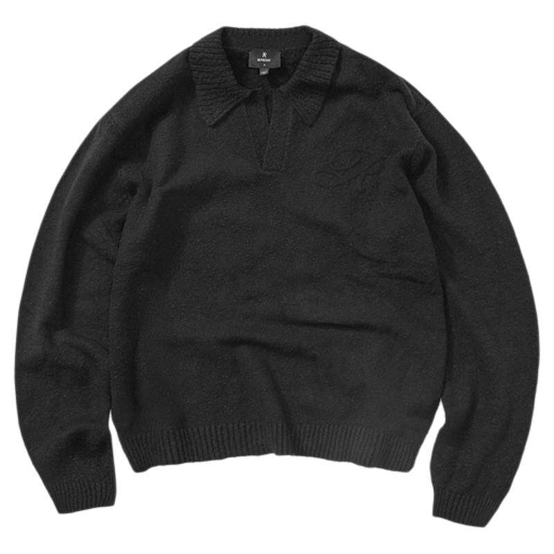REPRESENT25FW针织POLO衫