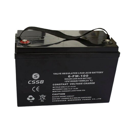 CSSB蓄电池6FM2412V24AH机房UPS电源配套消防照明EPS直流屏